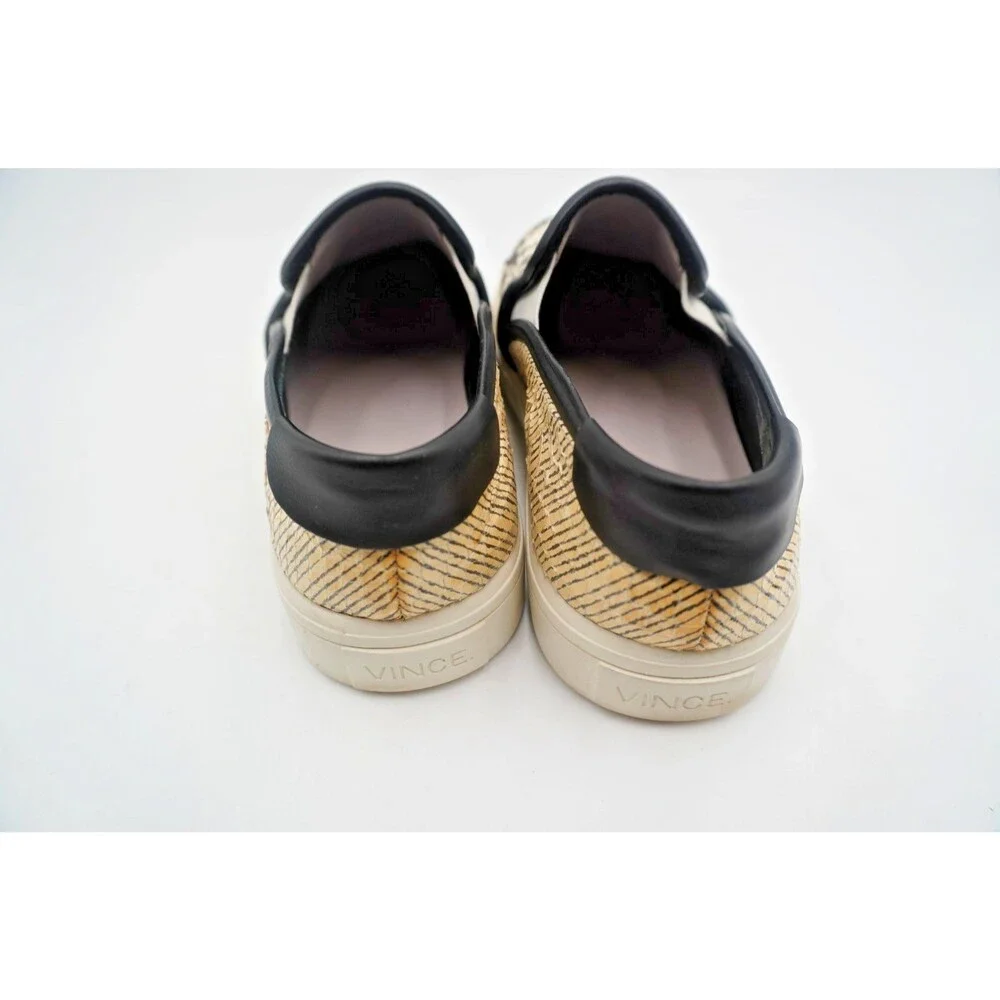 Vince  Women's Size 6.5 Blair Snakeskin Embossed Leather Slip-On ComfortSneakers